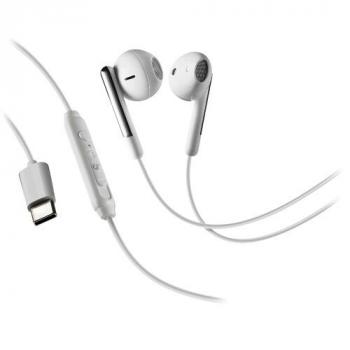 Lampa In-Ear-Kopfhörer mit Lautstärkeregelung, weiß